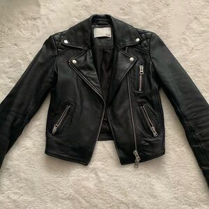 Wilfred leather jacket